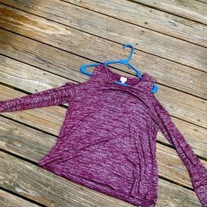 Cut out shoulder top